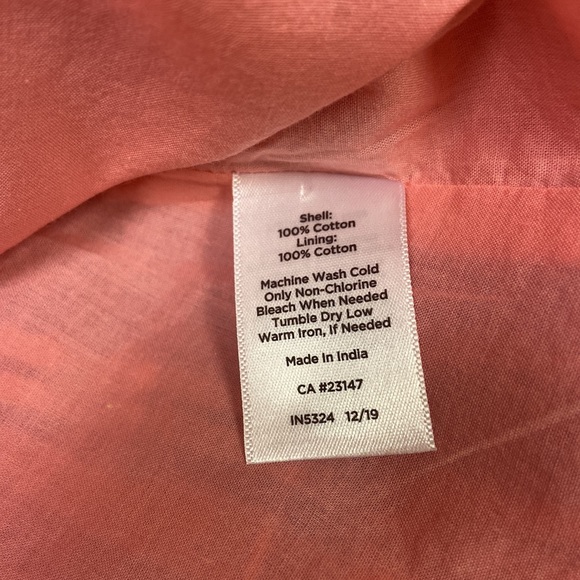 Talbots Madras Plaid Button Front Sleeveless Dress size 10 - Picture 5 of 7